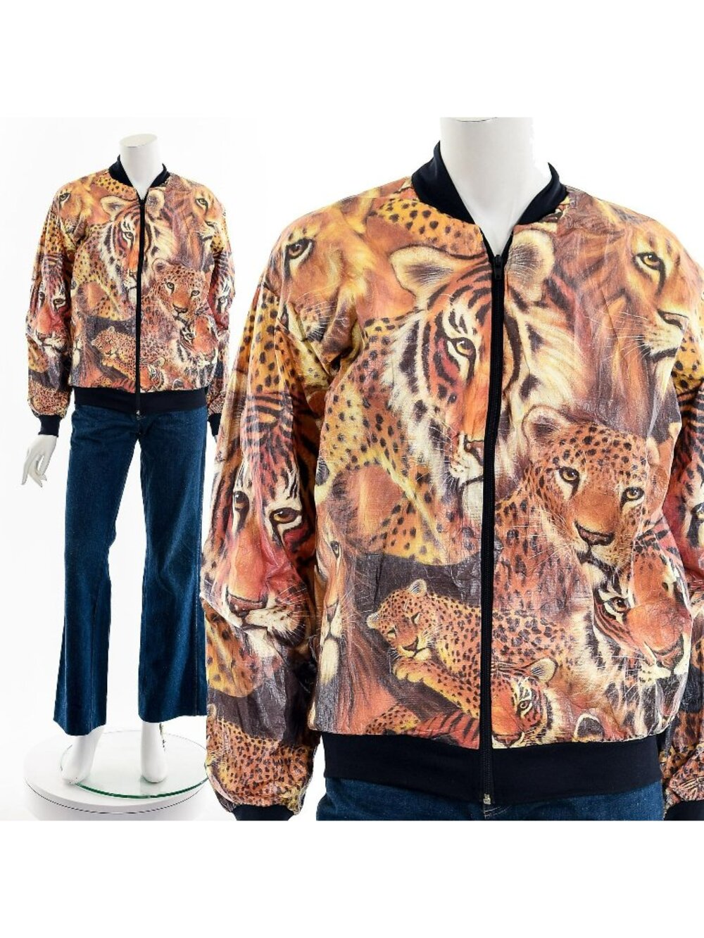 Lions and Tigers Tyvek Bomber